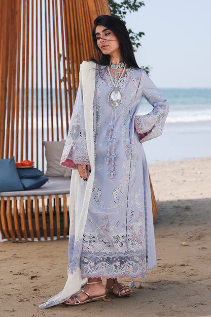 QALAMKAR LAWN CHICKEN KARI 2026 LUXURY PARTY WEAR UNSTITCH COLLECTION BY SHAEBIZ