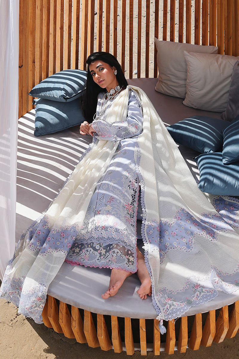 QALAMKAR LAWN CHICKEN KARI 2026 LUXURY PARTY WEAR UNSTITCH COLLECTION BY SHAEBIZ