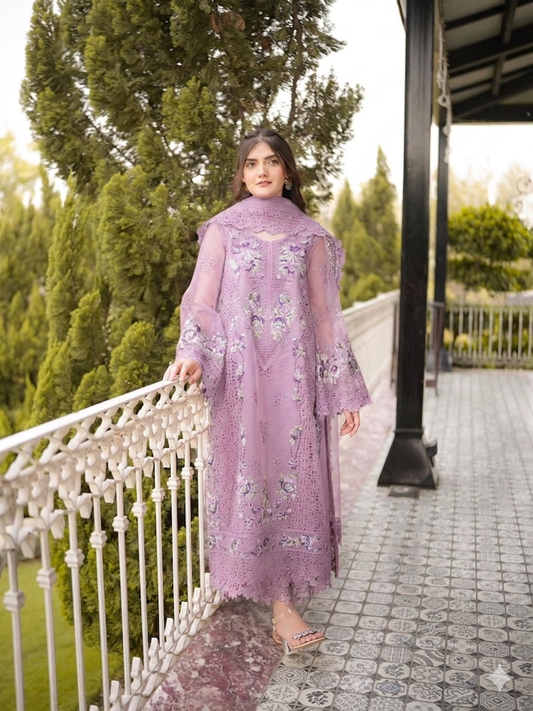ANEELAS LAWN CHICKEN KARI 2026  LUXURY PARTY WEAR UNSTITCH COLLECTION BY SHAEBIZ