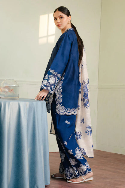 ZARA SHAHJAHAN LAWN 2026 LAWN EMBROIDERY UNSTITCH COLLECTION BY SHAEBIZ
