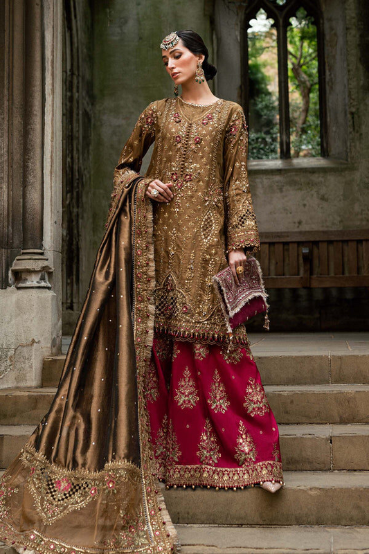 MARIA.B LUXURY SHEESHA SILK 2026 HIT DESIGN UNSTITCH COLLECTION BY SHAEBIZ
