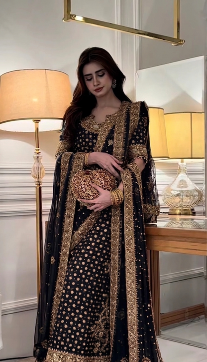 HARIS SHAKEEL CHIFFON LUXURY 2026 UNSTITCH COLLECTION
