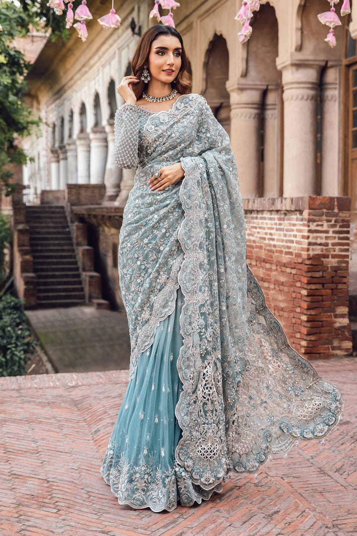 Firozi saree 2025 best collection by Maria b