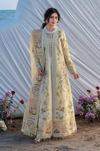 MAHNUR LAWN 2026 CHICKEN KARI UNSTITCH COLLECTION BY SHAEBIZ