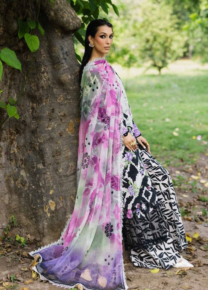NUREH LAWN 2026 DIGITAL PRINT UNSTITCH COLLECTION BY SHAEBIZ