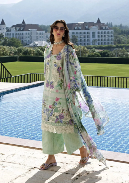 ELAF LAWN DIGITAL PRINTED 2026 UNSTITCH COLLECTION BY SHAEBIZ