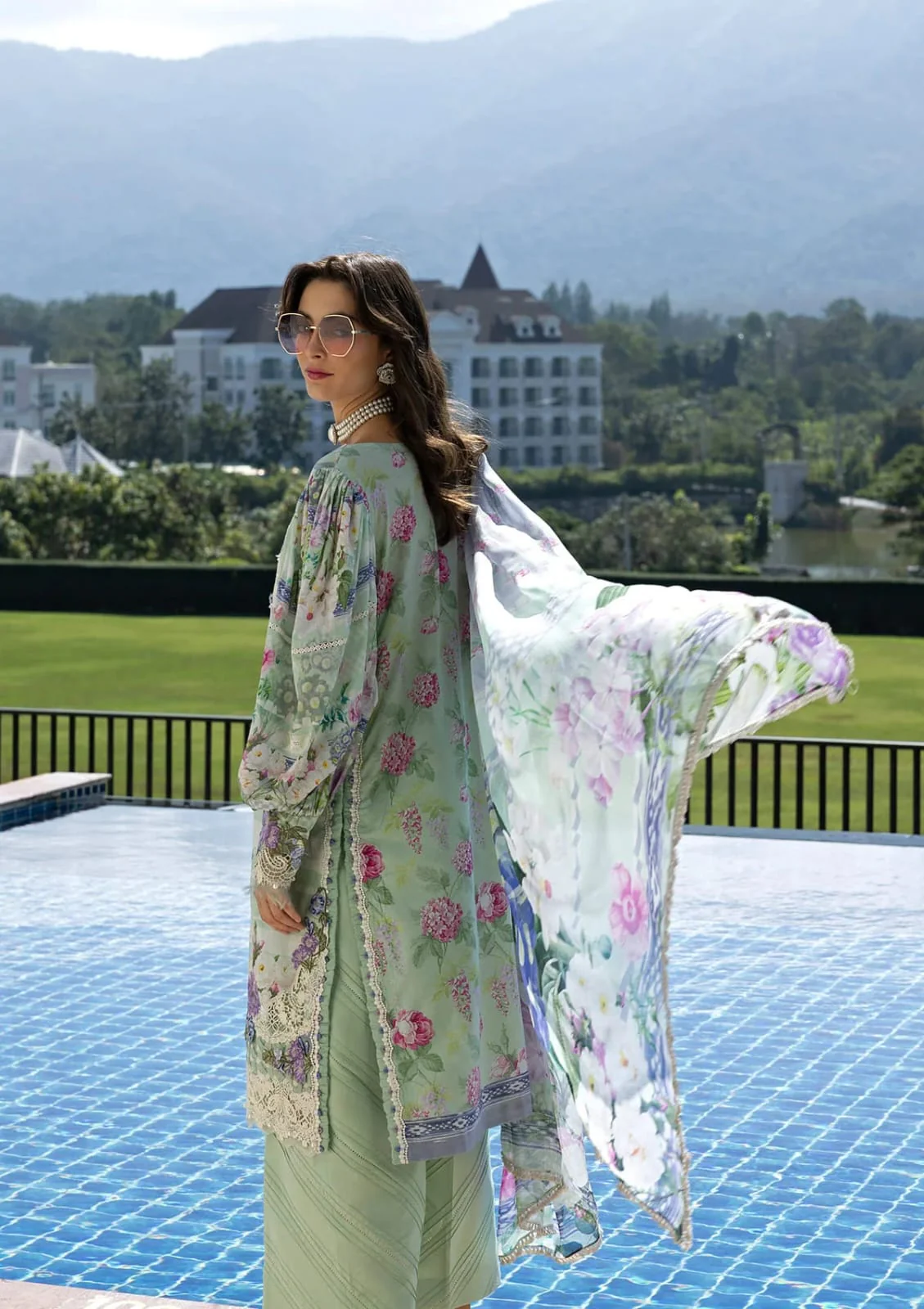 ELAF LAWN DIGITAL PRINTED 2026 UNSTITCH COLLECTION BY SHAEBIZ