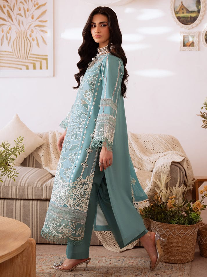 MAHNUR LUXURY LAWN CHICKEN 2026 KARI UNSTITCH COLLECTION BY SHAEBIZ