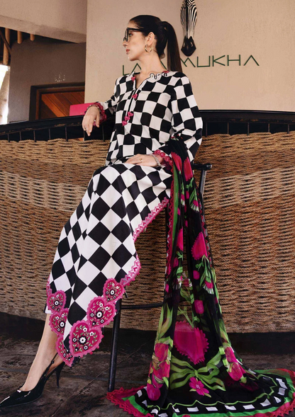 MARIA.B MPRINT LAWN DIGITAL PRINT 2026 UNSTICH COLLECTION BY SHAEBIZ