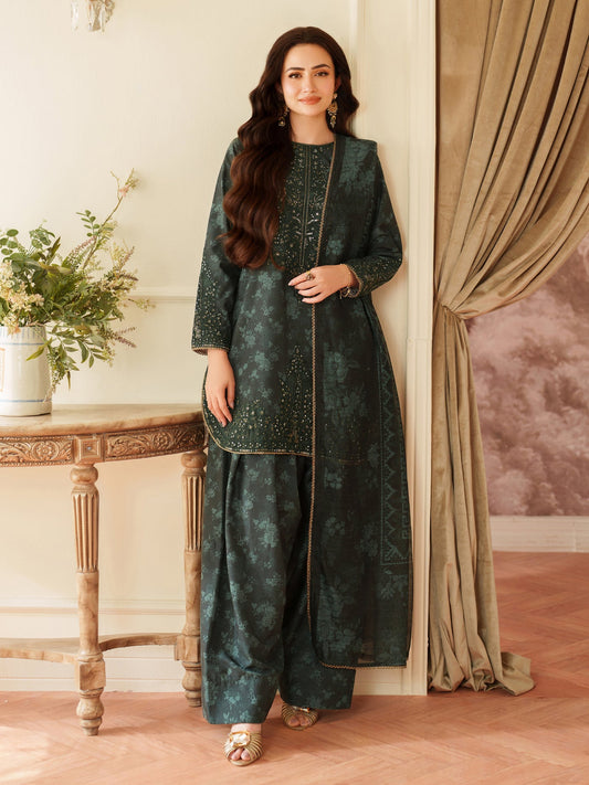 MUHAGNI LAWN DIGITAL PRINT 2026 UNSTITCH COLLECTION WEAR BY SANA JAVED
