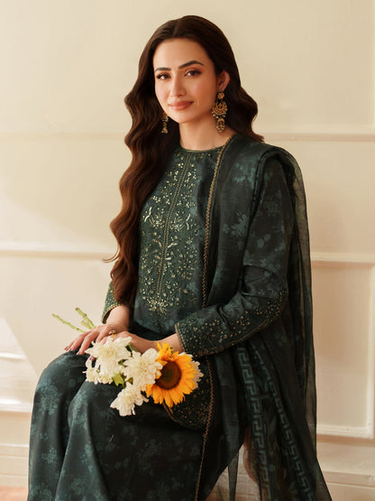 MUHAGNI LAWN DIGITAL PRINT 2026 UNSTITCH COLLECTION WEAR BY SANA JAVED