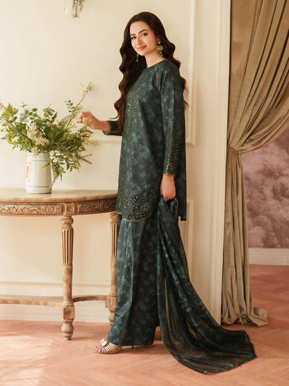 MUHAGNI LAWN DIGITAL PRINT 2026 UNSTITCH COLLECTION WEAR BY SANA JAVED