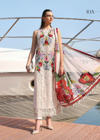 MARIA.B 2026 LAWN CHICKEN KARI UNSTITCH COLLECTION BY SHAEBIZ