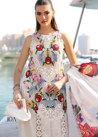 MARIA.B 2026 LAWN CHICKEN KARI UNSTITCH COLLECTION BY SHAEBIZ