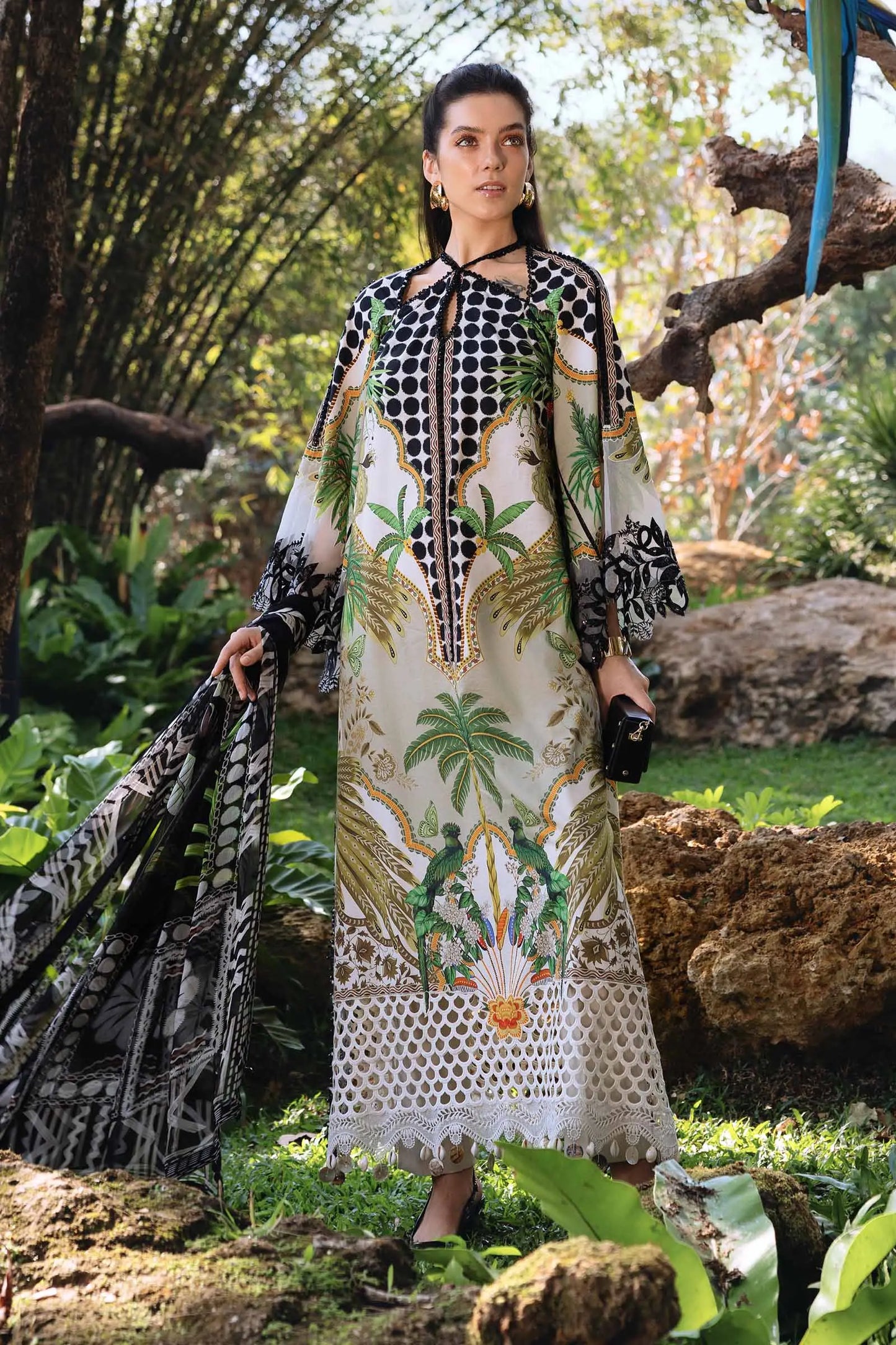 MARIA.B MPRINT MOST VIRAL 2026 LAWN DIGITAL PRINT UNSTITCH EID COLLECTION BY SHAEBIZ