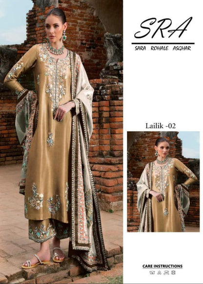 SARAH ROHAIL ASGHR 2026 LUXURY WEDDING WEAR UNSTITCH COLLECTION BY SHAEBIZ