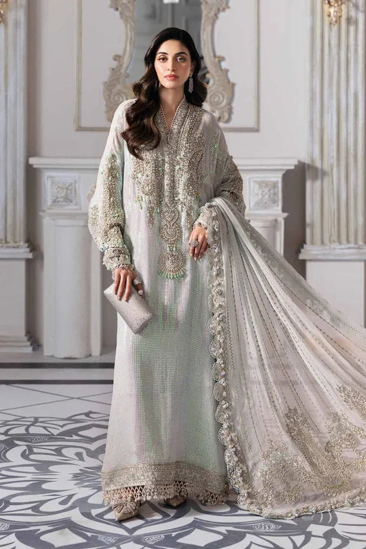 MARIA.B LUXURY CHIFFON 2026 WEDDING UNSTITCH COLLECTION BY SHAEBIZ