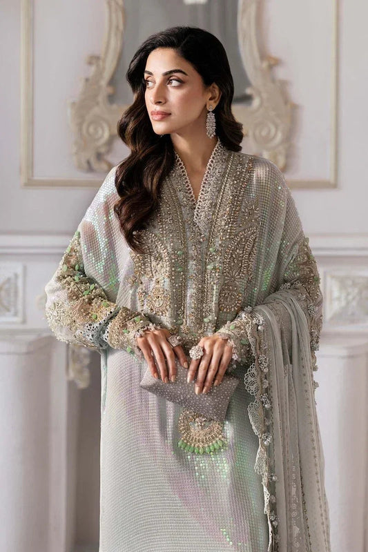 MARIA.B LUXURY CHIFFON 2026 WEDDING UNSTITCH COLLECTION BY SHAEBIZ