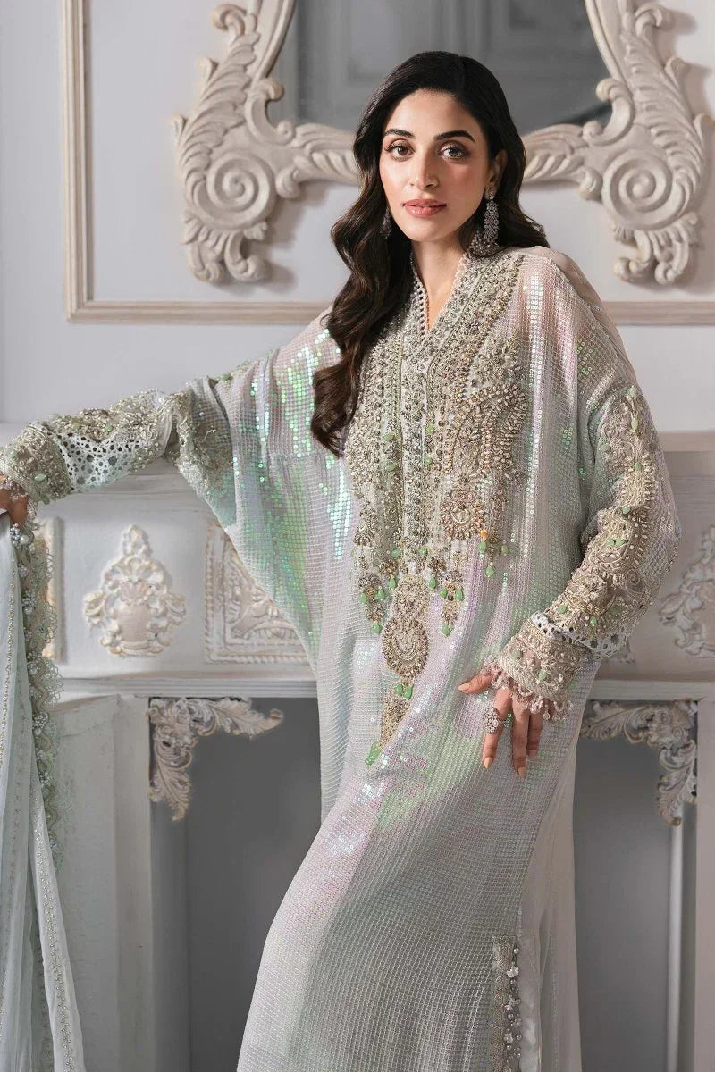 MARIA.B LUXURY CHIFFON 2026 WEDDING UNSTITCH COLLECTION BY SHAEBIZ