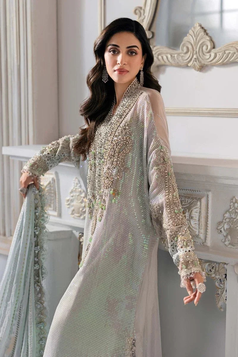 MARIA.B LUXURY CHIFFON 2026 WEDDING UNSTITCH COLLECTION BY SHAEBIZ