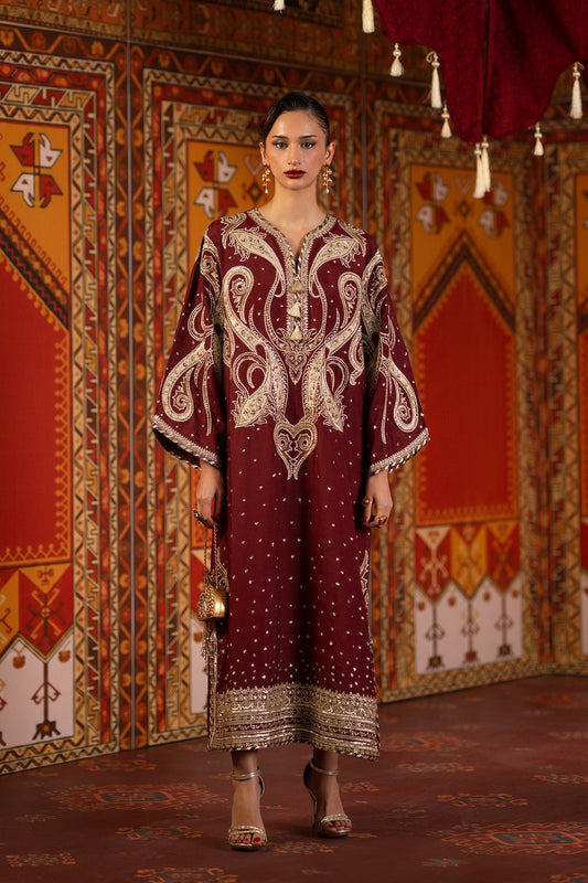 ETHNIC VIRAL KAFTAN 3 PIECS 2026 UNSTITCH COLLECTION