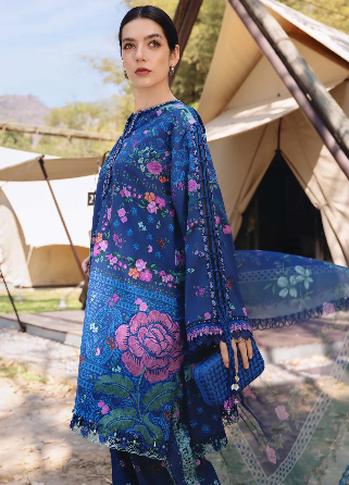 MARIA.B 2026 LAWN DIGITAL MPRINT UNSTITCH COLLECTION BY SHAEBIZ