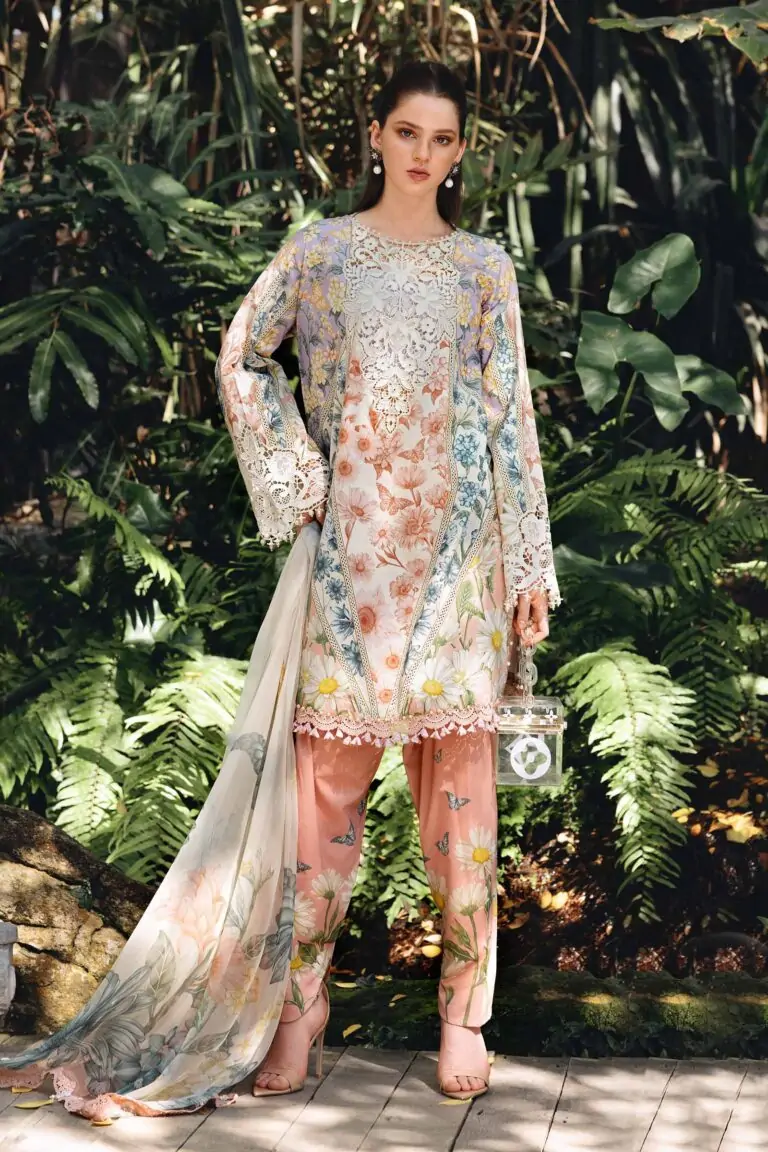 MARIA.B LAWN DIGITAL PRINT 2026 TOP EID UNSTITCH COLLECTION BY SHAEBIZ