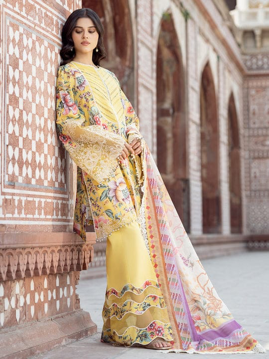 BIN LIYAS 2026 LAWN DIGITAL PRINT UNSTITCH EID COLLECTION BY SHAEBIZ