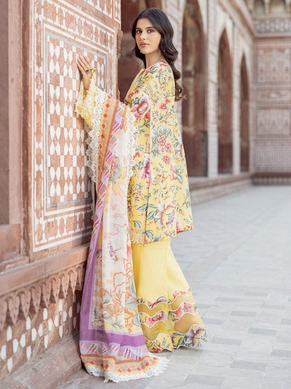 BIN LIYAS 2026 LAWN DIGITAL PRINT UNSTITCH EID COLLECTION BY SHAEBIZ