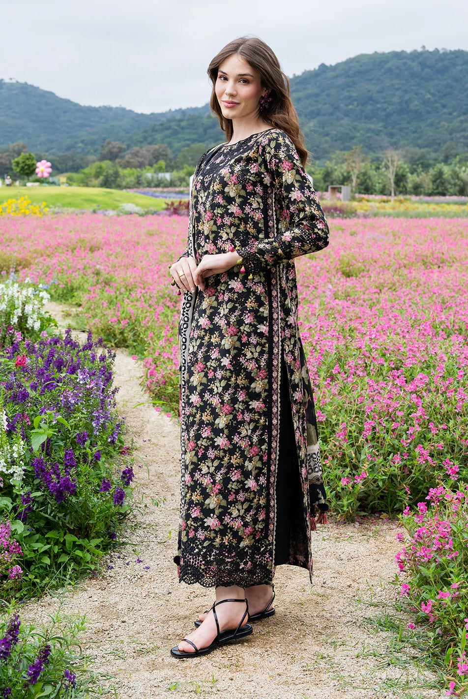 CRIMSON LAWN DIGITAL PRINT 2026 UNSTITCH COLLECTION BY SHAEBIZ