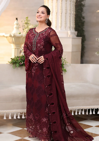 MARIA.B CHIFFON LATEST 2026 UNSTITCH COLLECTION BY SHAEBIZ