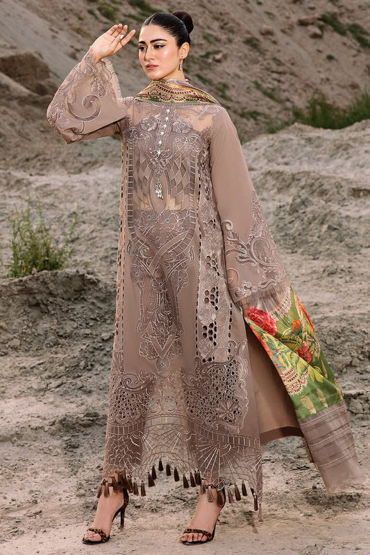 BIN ILYAS BROWN CHICKEN KARI | SUMMER LAWN COLLECTION| TOP PAKISTANI DRESS BY SHAEBIZ|
