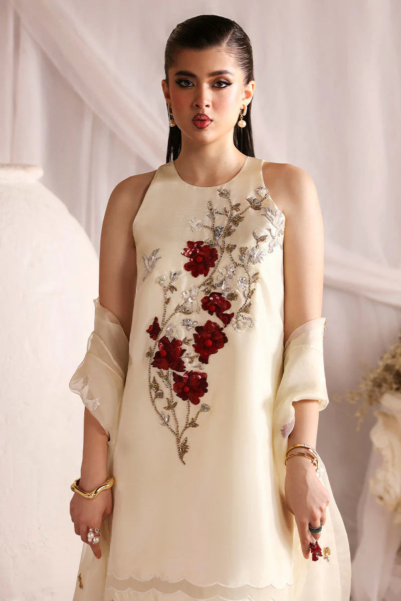 RABIA ZAHUR LUXURY SHEESHA SILK COLLECTION| UNSTITCHED 3 PCS| TOP PAKISTANI DRESS BY SHAEBIZ