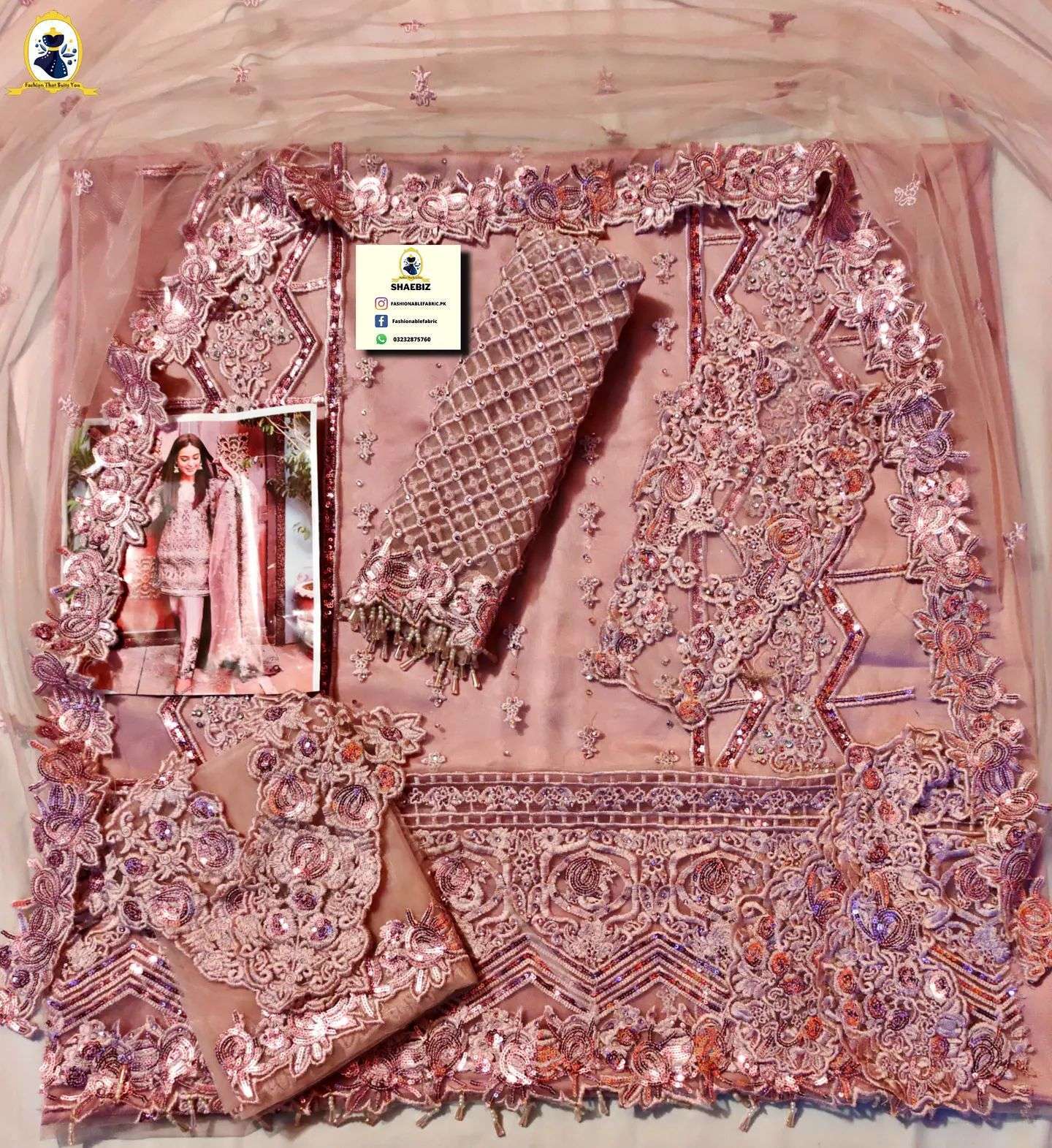 IQRA AZIZ PYAZI FORMAL DRESS (IA-SF21)