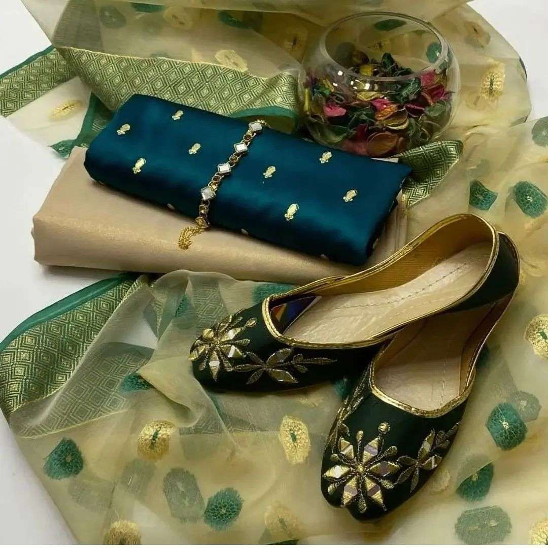 JACQUARD EMBROIDERY SILK