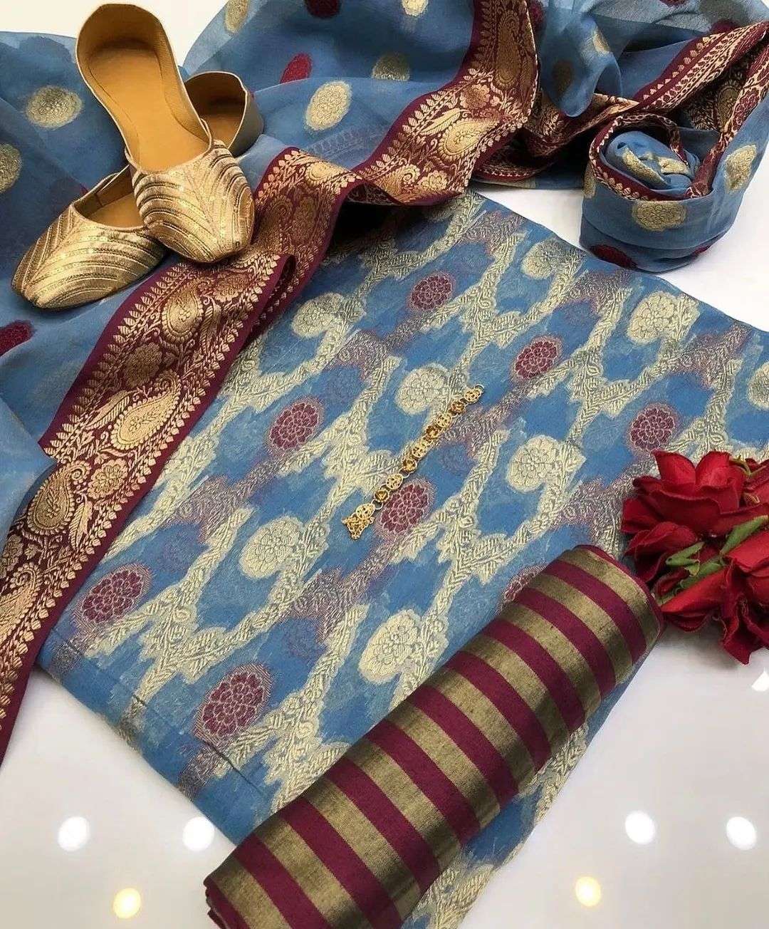 JACQUARD COTTON MULTI COLOR (JC-SM22)