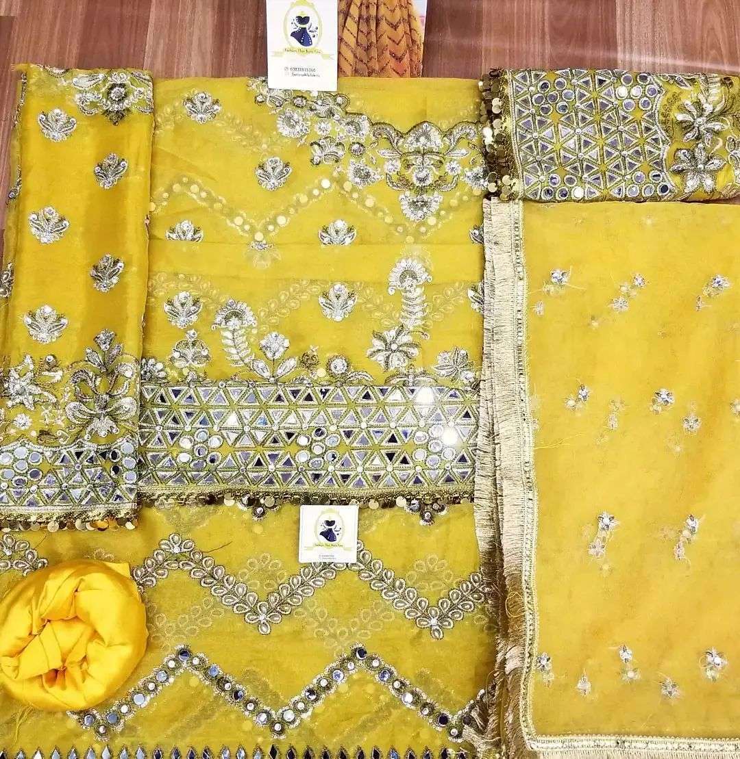 KASHEES BRIDAL YELLOW (KHS-SB20202)