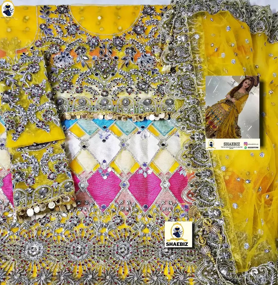 KASHEES BRIDAL MAYUN WEAR LEHANGA (KB-SY21)