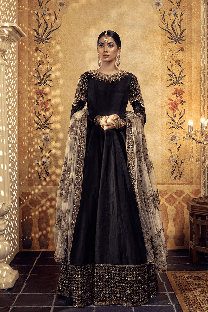 MARIA B BLACK FORMAL WEAR (MB-SC21)