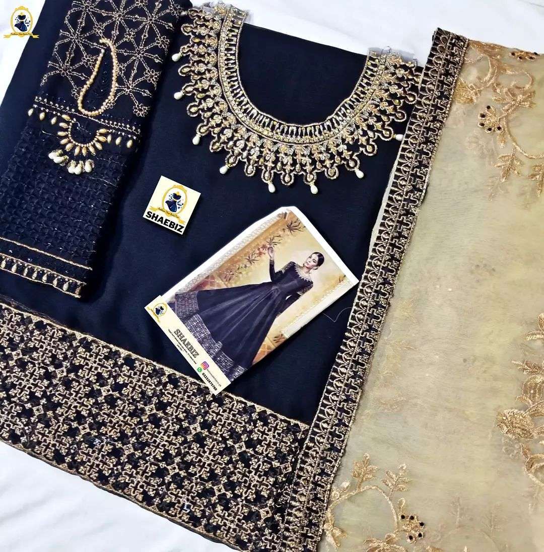 MARIA B BLACK FORMAL WEAR (MB-SC21)