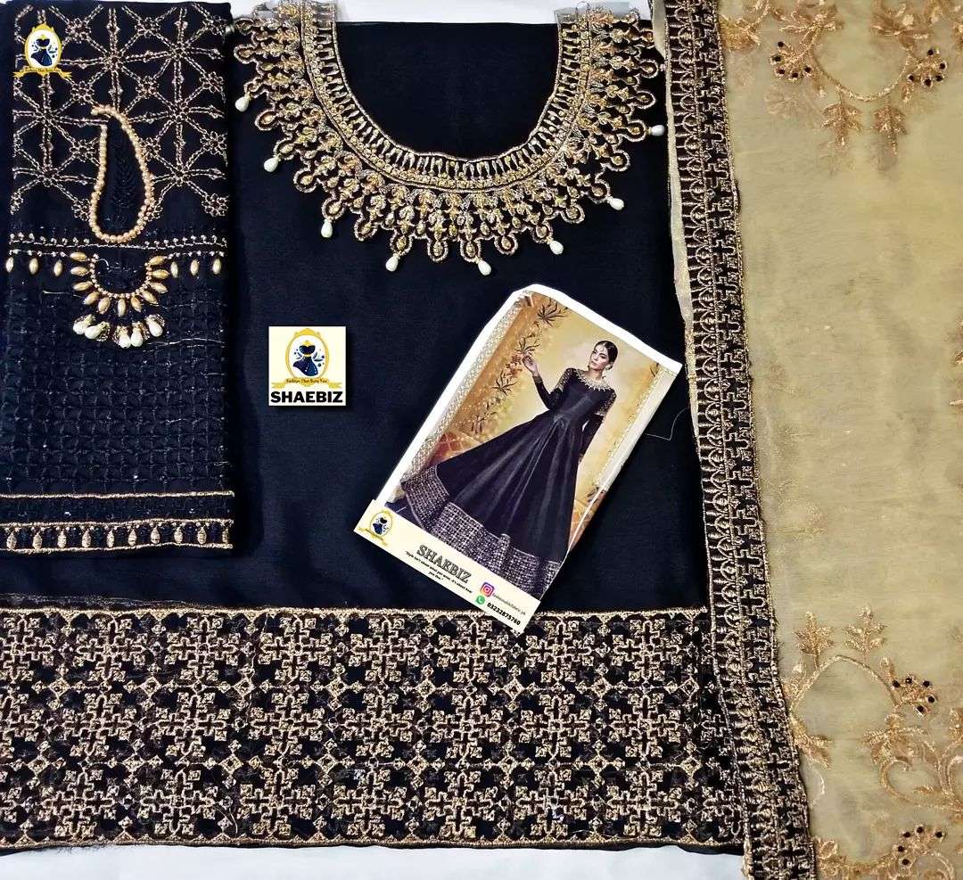 MARIA B BLACK FORMAL WEAR (MB-SC21)