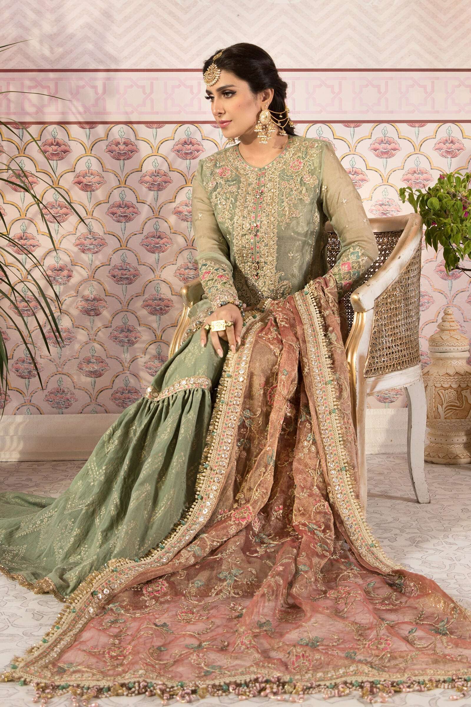 MARIA B GHARARA GREEN (MB-SG21)