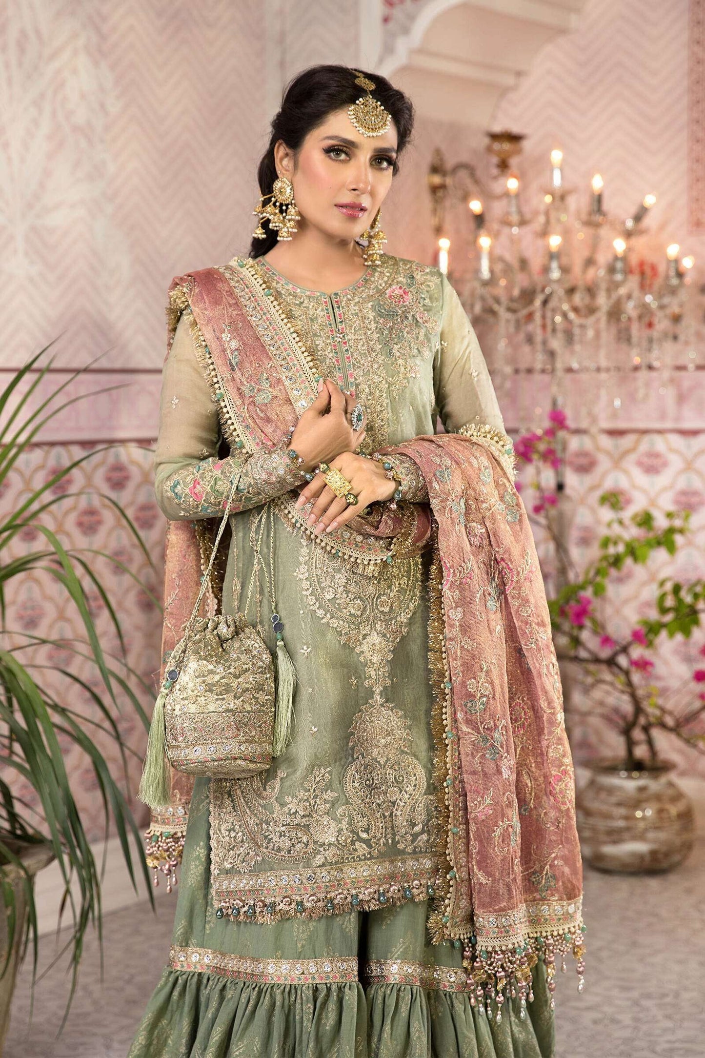 MARIA B GHARARA GREEN (MB-SG21)