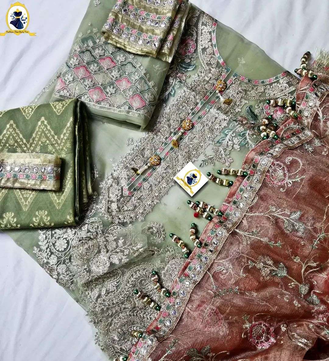 MARIA B GHARARA GREEN (MB-SG21)