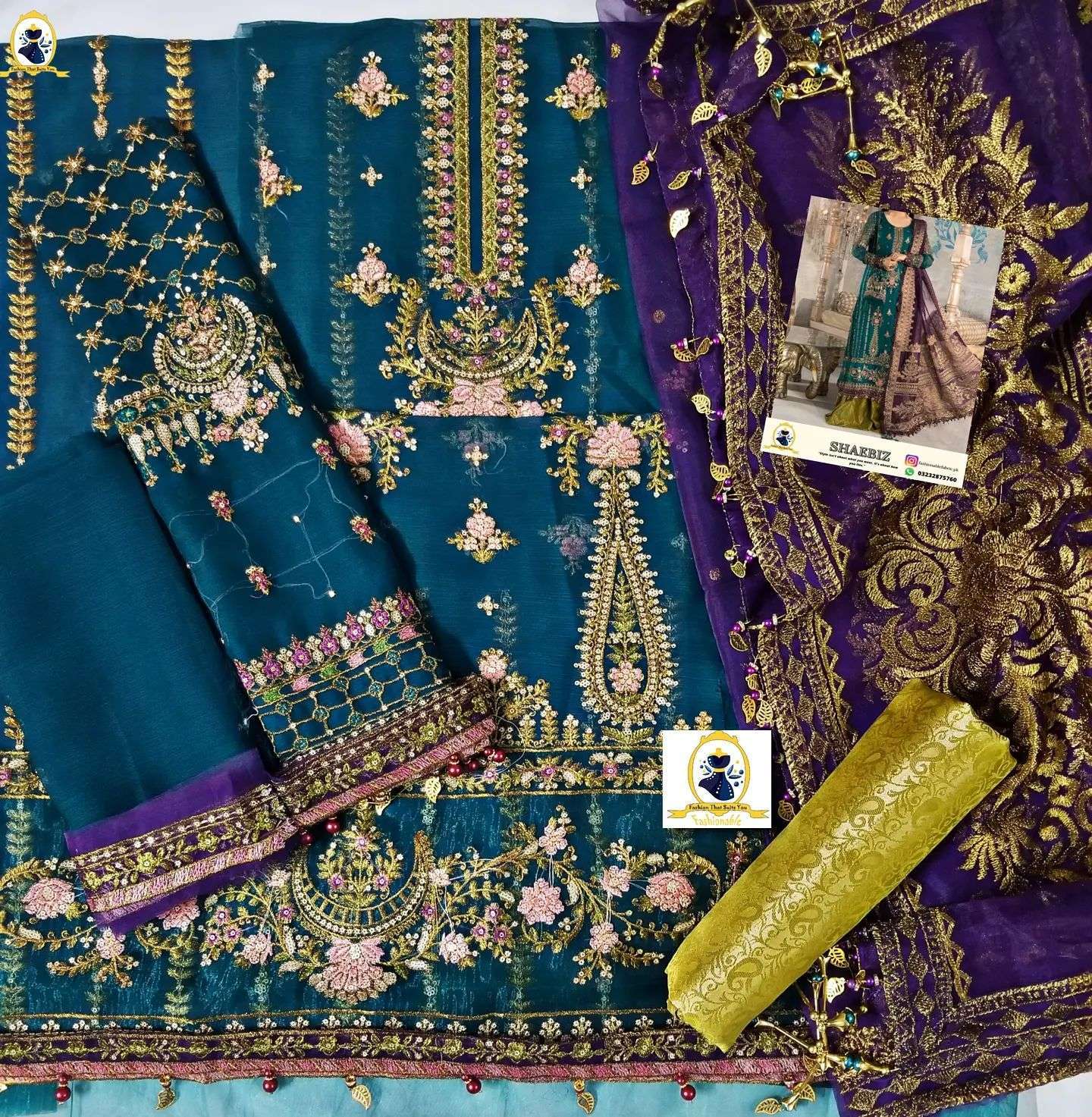 MARIA B LUXURY PARTY WEAR (MB-S2021)