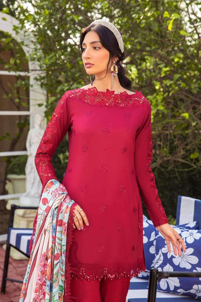 MARIA B LAWN FORMAL WEAR DRESS (MB-SS22)