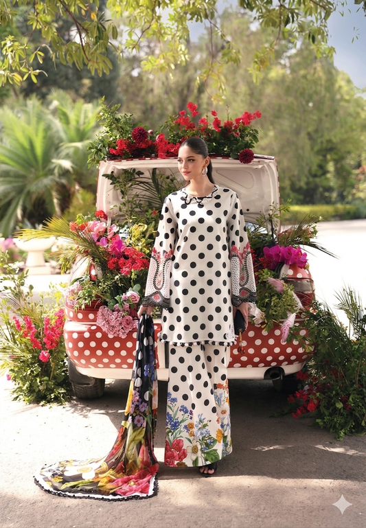 Maria.B Mprint 2026 Digital Print Unstitched Suit