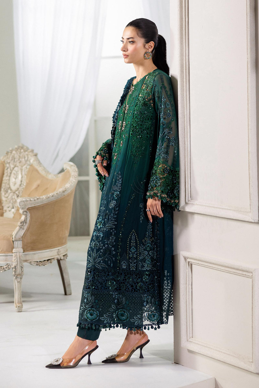Maria b 2025 chiffon collection by shaebiz