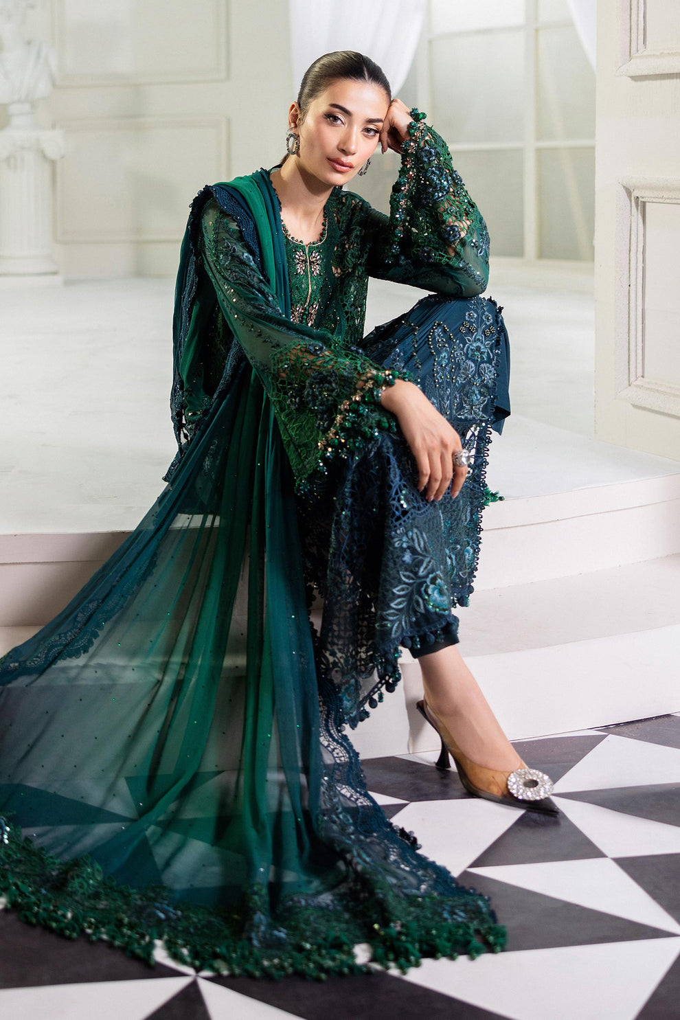 Chiffon collection 2025 by Maria b￼