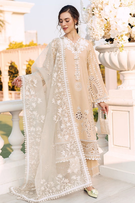 DIVINE DESERT MUSHQ LUXURY LAWN COLLECTION| UNSTITCHED MASTER REPLICA| TOP PAKISTANI DRESS BY SHAEBIZ